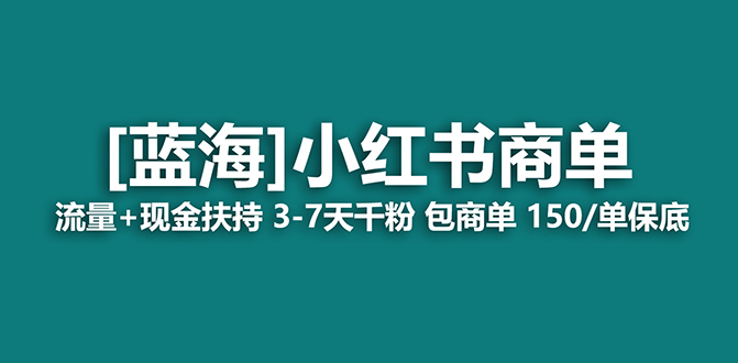 【蓝海项目】小红书商单项目，7天就能接广告变现，稳定一天500+保姆级玩法_网创掘金
