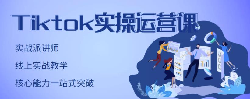 TikTok实操运营课，手把手账号实战，适合零基础Tiktok新人_网创掘金